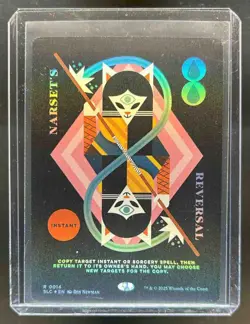 2025 Magic MTG Secret Lair Encyclopedia Narset's Reversal Foil #0014 - Image 1