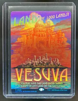 2025 Magic MTG Secret Lair Encyclopedia Land Of 1,000 Lands Foil #0022 - Image 1