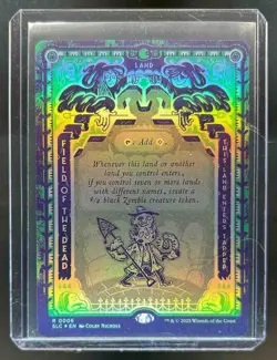 2025 Magic MTG Secret Lair Encyclopedia Field Of The Dead Foil #0006 - Image 1