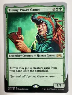 Timmy, Power Gamer #73 (NM) Unsanctioned UND Magic MTG - Image 1