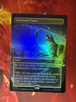 MTG - Command Tower - Avatar TLA Secret Lair Drop 7063 - Foil - Image 2