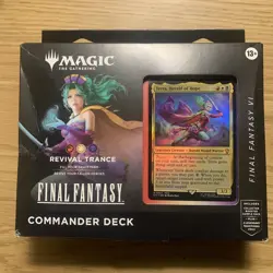 Magic The Gathering MTG Final Fantasy VI Commander Deck Revival Trance SEALED - Image 1