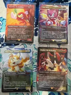 Secret Lair x Sonic Friends & Foes Foil Edition MTG Magic the Gathering OPENED - Image 3