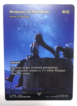 Memories of Nibelheim SHOWCASE 0026 Final Fantasy MTG Magic the Gathering NM - Image 1