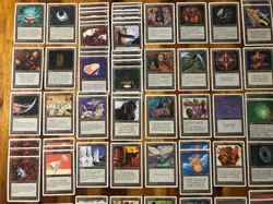 Magic MTG - 4th Edition - 1995 - Singles, Doubles & More - Image 2