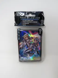 Max Protection 7060L Space Girls Anime Astronaut Deck Protector Neo Sleeves - Image 1