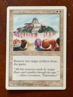 MTG Dust to Dust Fifth Edition LP - Image 1