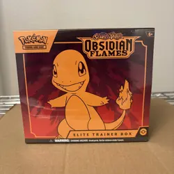 Pokemon Scarlet Violet Obsidian Flames Elite Trainer Box ETB Sealed - Image 1