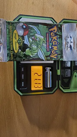 Pokemon 1999 Jungle Booster Pack Scyther WOTC Factory Sealed (21.13g) +/- .04 - Image 3