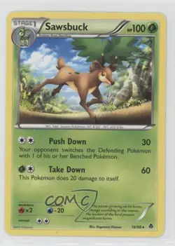Sawsbuck Pokemon Black & White: Emerging Powers #16 - Image 1