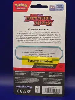 Pokemon Destined Rivals Checklane Blister Booster Pack - Eevee ✅ - Image 4