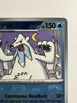 Beartic Master Ball Pattern 026/086 - Pokemon TCG SV Black Bolt Holo Rare NM Eng - Image 4