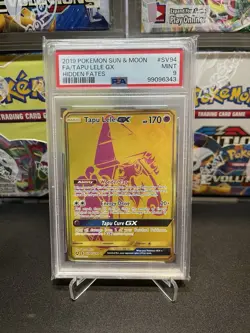 Tapu Lele GX - SV94/SV94 - Hidden Fates - Gold Full Art - NM - Pokemon TCG - Image 1