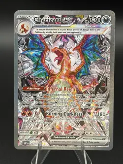Special Illustration Rare Pokemon Charizard EX Sir Obsidian Flames 223/197 NM - Image 1
