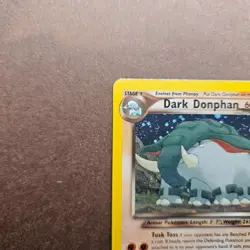 Dark Donphan 3/105 Pokemon Neo Destiny Holo Rare Card - LP - Image 3
