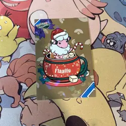 Flaaffy In Mug Cracked Ice Holo Pokemon Database Christmas - Image 1