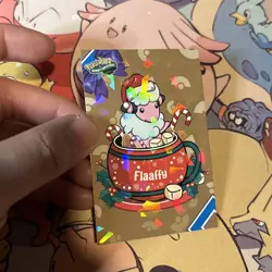Flaaffy In Mug Cracked Ice Holo Pokemon Database Christmas - Image 2