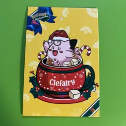 Pokemon Card Database Christmas Clefairy Cracked Ice Peru More In Store - Image 1