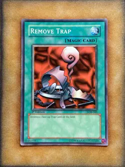 Yugioh Remove Trap LOB-060 Common 1st Ed North American NM - Image 1