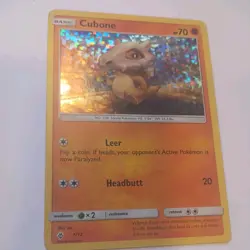 McDonalds 2018 Cubone Holo Pokemon TCG Card 7/12 - Image 1