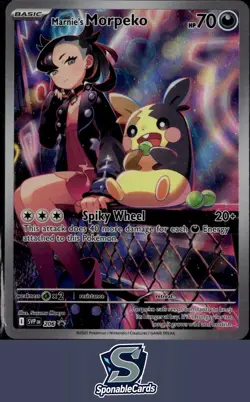 SV: Scarlet & Violet Promo Cards #206 Marnie’s Morpeko - Image 1