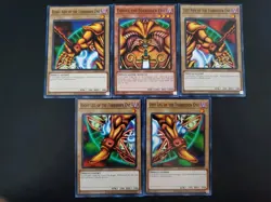YUGIOH Exodia The Forbidden One (5 Card Set) LDK2 Common Complete! - Image 1