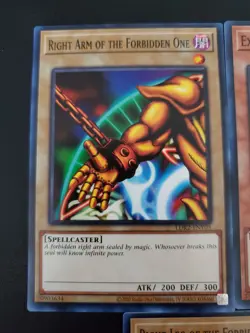 YUGIOH Exodia The Forbidden One (5 Card Set) LDK2 Common Complete! - Image 3