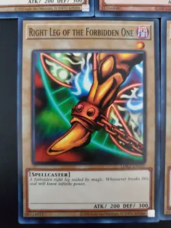 YUGIOH Exodia The Forbidden One (5 Card Set) LDK2 Common Complete! - Image 5