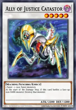 Ally of Justice Catastor - DUDE-EN007 Ultra Rare | Yu-Gi-Oh! Card - Image 1