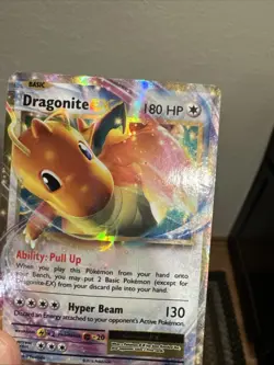 Pokemon XY Evolutions Dragonite EX Rare 72/108 Holo Card 2016 - DMG - Image 5