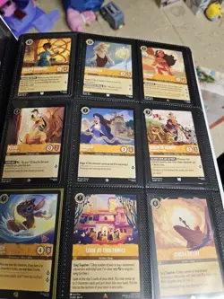 Lorcana Fabled (almost complete: missing 8) + Promos, Epic and 500 extra cards. - Image 3