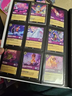 Lorcana Fabled (almost complete: missing 8) + Promos, Epic and 500 extra cards. - Image 5