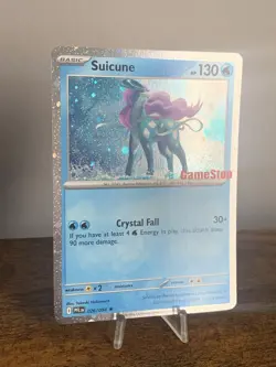 Suicune GameStop Exclusive Stamped Promo Card - Phantasmal Flames 026/094 - Image 2