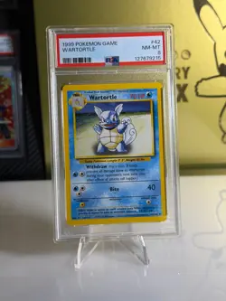 1999 Pokemon Wartortle #42 PSA 8 NM-MT Base Set Original Vintage Card - Image 1