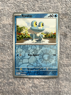 Pokemon Card - Froakie - Reverse Holo (39/142 - Stellar Crown) - Image 1