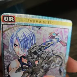 ivy valentine soulcalibur Pop Out Sexy Card Holo Anime CUSTOM ART - Image 2
