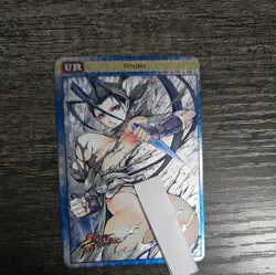 Street Fighter Pop Out Sexy Card Holo Anime CUSTOM ART - Image 1