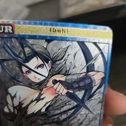 Street Fighter Pop Out Sexy Card Holo Anime CUSTOM ART - Image 3