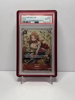 PSA 10 Nami ST01-007 Championship 2023 Celebration Pack ONE PIECE Card English - Image 1