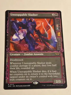 Unstoppable Slasher X1 (Showcase) DSK MTG - Image 1