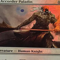 Accorder Paladin Mirrodin Besieged Foil Free Shipping - Image 2