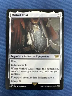 Mithril Coat - Lord of the Rings: Tales of Middle-Earth (Set#: 245) - MTG - NM - Image 1