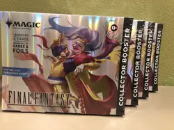 NEW!(4) Magic the Gathering Final Fantasy Omega Collector's Booster box - sealed - Image 3