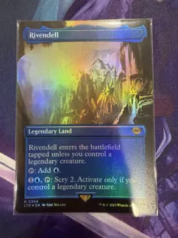 Rivendell (Borderless) Universes Beyond: the Lord of the Rings: Foil - Image 1