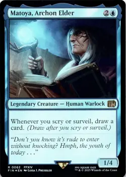 Matoya, Archon Elder FOIL Final Fantasy Magic MTG NM - Image 1