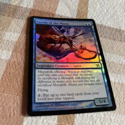 FOIL Patron Of The Moon BetrayersOf Kamigawa NM/LP MTG - Image 1