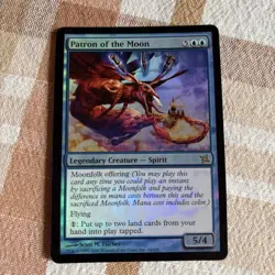 FOIL Patron Of The Moon BetrayersOf Kamigawa NM/LP MTG - Image 3