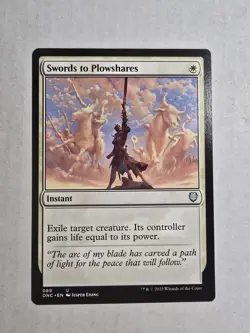 Swords to Plowshares Commander: Phyrexia: All Will Be One Regular - Image 1