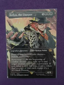 MTG Ardyn, the Usurper (Borderless) (0315) Final Fantasy FIN - Image 1