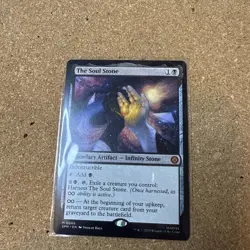 The Soul Stone M Marvel's Spider-Man 66 NM Normal MTG Magic The Gathering - Image 2